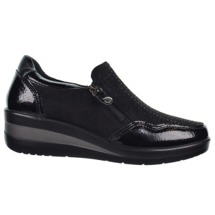 Amarpies 29385 Zapato Casual Confort Cremallera y Cuña Mujer