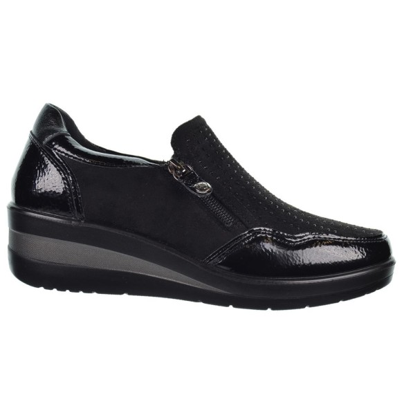 Amarpies 29385 Zapato Casual Confort Cremallera y Cuña Mujer