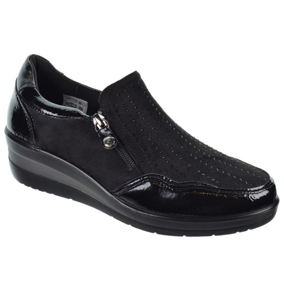 Amarpies 29385 Zapato Casual Confort Cremallera y Cuña Mujer