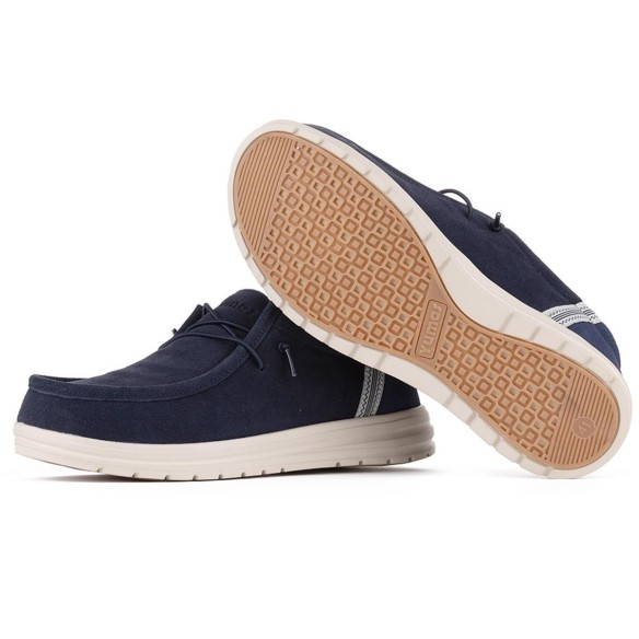 Yumas Eagles Zapato Confort en Serraje Cordones Hombre