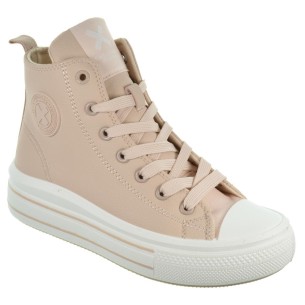 Xti Kids 151297 Zapatilla Botín Cremallera y Cordones Niña 2