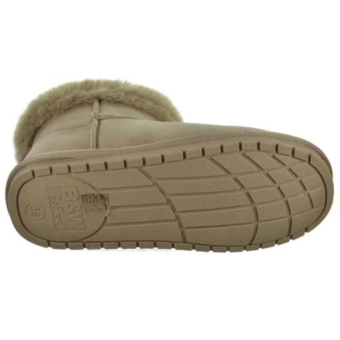 B&W 402001 Bota Australiana Antideslizante Forro pelo Mujer