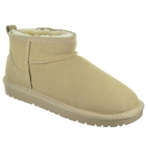 Kelara K41201 Bota Australiana de Pelo y Piel Serraje Mujer 2
