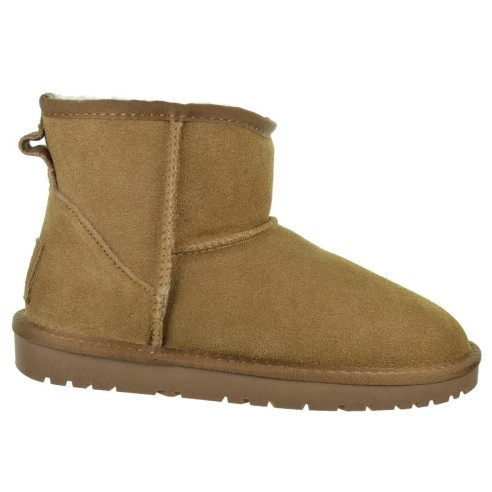 Kelara K41202 Bota Australiana de Pelo y Piel Serraje  Mujer