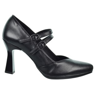 Desiree Saga9 Zapato Acolchado de Piel  con Tacón Mujer