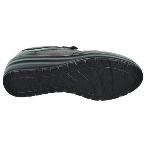 Amarpies 29392 Zapato Confort Cremallera Cordones Tacón Mujer