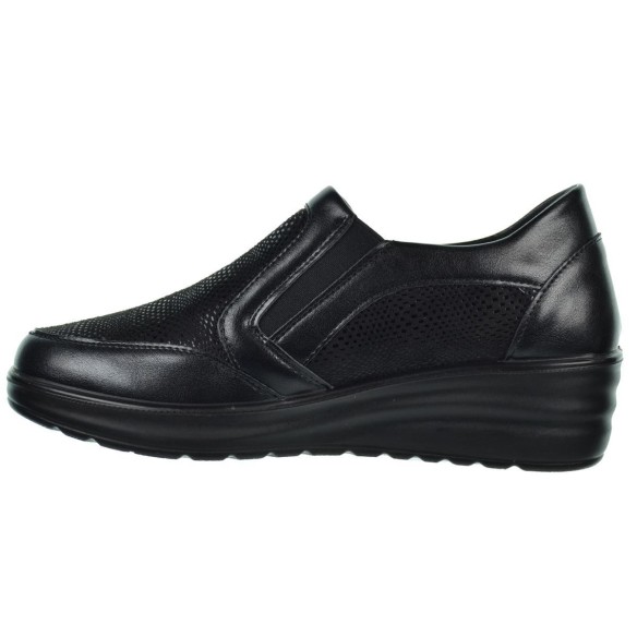 Amarpies 29391 Zapato Confort  Cremallera Tacón Mujer