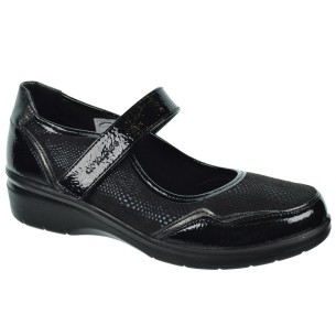 Amarpies 29381 Zapato Mercedita Confort Velcro Cuña Mujer 2