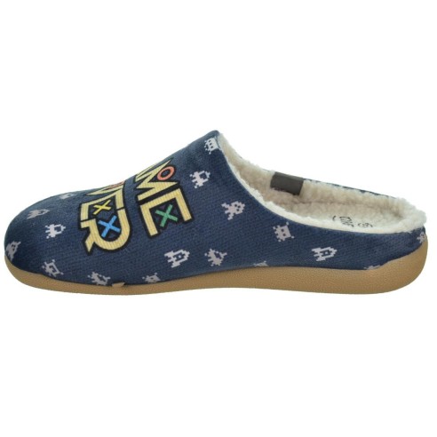 Cmconfort 40424 Zapatilla Casa Textil Confort Hombre