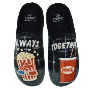 Cmconfort 50361 Zapatilla Casa Acolchada Hombre