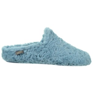 Cmconfort 40346 Zapatilla Casa Confort Pelo Textil Mujer