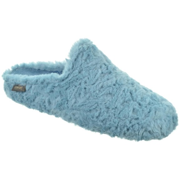 Cmconfort 40346 Zapatilla Casa Confort Pelo Textil Mujer