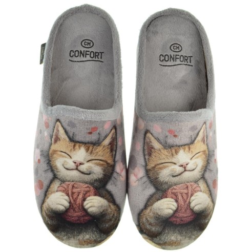Cmconfort 50316 Zapatilla Casa Confort Antideslizante Mujer