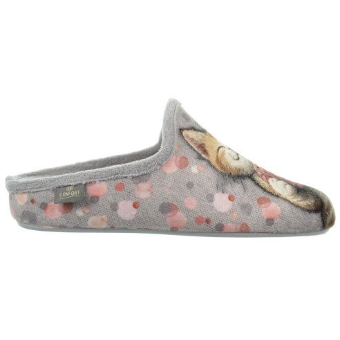 Cmconfort 50316 Zapatilla Casa Confort Antideslizante Mujer