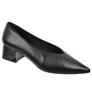 Desiree Rabat9 Zapato Salón Piel Acolchado y Tacón Mujer 2