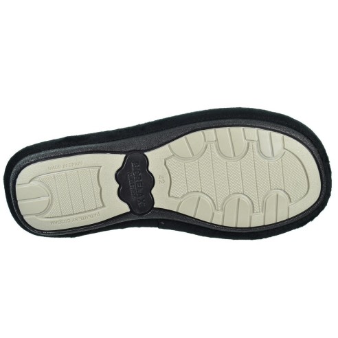 Biorelax 1401 Zapatilla Casa Textil Pies Delicados Hombre