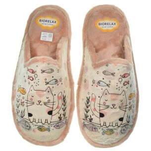 Biorelax 4655 ZapatillaTextil Casa Pies Delicados Mujer