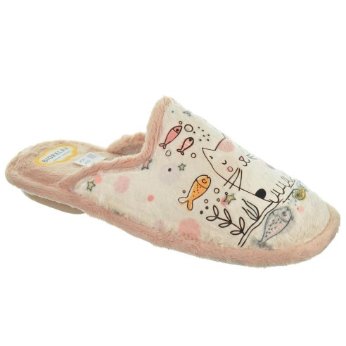 Biorelax 4655 ZapatillaTextil Casa Pies Delicados Mujer