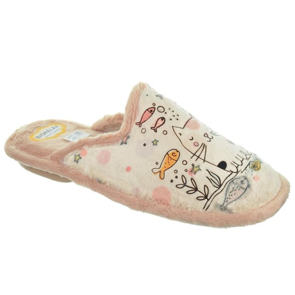 Biorelax 4655 ZapatillaTextil Casa Pies Delicados Mujer