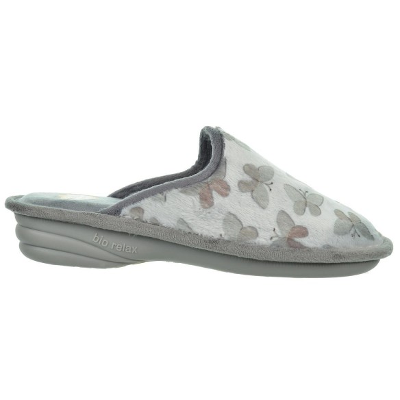 Biorelax 1865 Zapatilla Casa Textil Pies Delicados Mujer