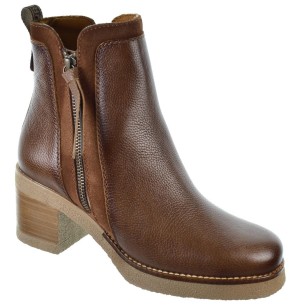 Desiree Mulan10 Botín Piel Confort Tacón Ancho Mujer 2