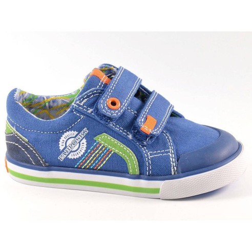 953410 Pablosky Zapatilla Comprar Zapatilla lona con puntera de goma y talón con collarín acolchado. Forro textil y plantilla de