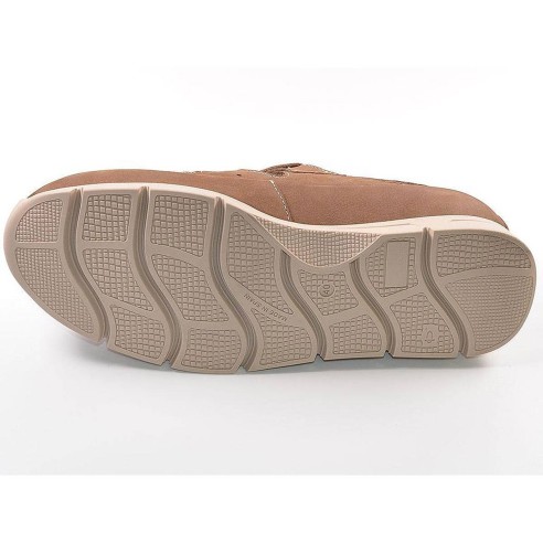 5088 Baerchi Sandalia Sandalia en piel nobuck, forro interior y plantilla en textil acolchado. Cierre con velcro ajustable y pis