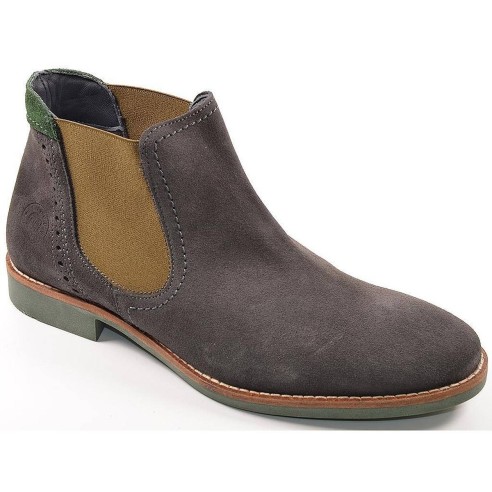 4202 Baerchi Botín Comprar Botín en serraje, con elásticos laterales. Forro interior y plantilla textil transpirable. Piso de ca