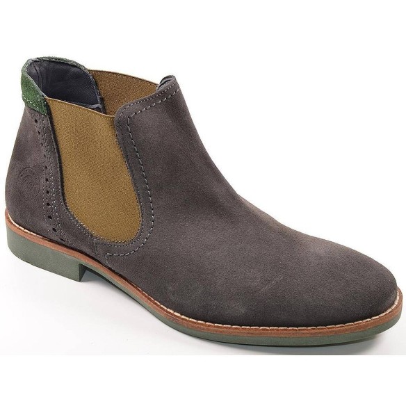 4202 Baerchi Botín Comprar Botín en serraje, con elásticos laterales. Forro interior y plantilla textil transpirable. Piso de ca