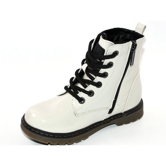 57804 Xti Kids Botín Comprar Botín sintético charol, forro y plantilla textil acolchado. Cierre con cremallera interior y cordon