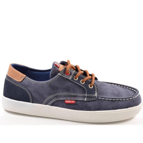 57035 Xti Kids Nautico Comprar zapato náutico textil con cordones y piso de goma muy flexible antideslizante. Ideal para vestir 