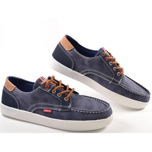 57035 Xti Kids Nautico Comprar zapato náutico textil con cordones y piso de goma muy flexible antideslizante. Ideal para vestir 
