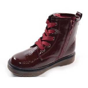 56949 Xti Botín Comprar Botín sintético charol, forro y plantilla textil acolchado. Cierre con cremallera interior y cordones aj 2