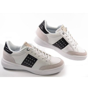 Osaka Yumas Sneaker Sneaker piel sintética, forro interior textil acolchado transpirable, plantilla confort látex. Cierre en cor 2