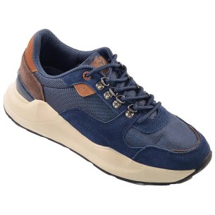 Gales Yumas Sneaker Sneaker en piel vuelta y nylon. Forro textil transpirable y plantilla confort látex, muy confortable. Cierre 2