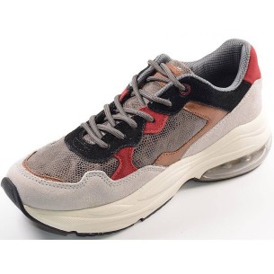 Glorya Yumas Sneaker Sneaker en piel vuelta y microfibra transpirable. Forro textil y plantilla latex confort. Cierre en cordone 2