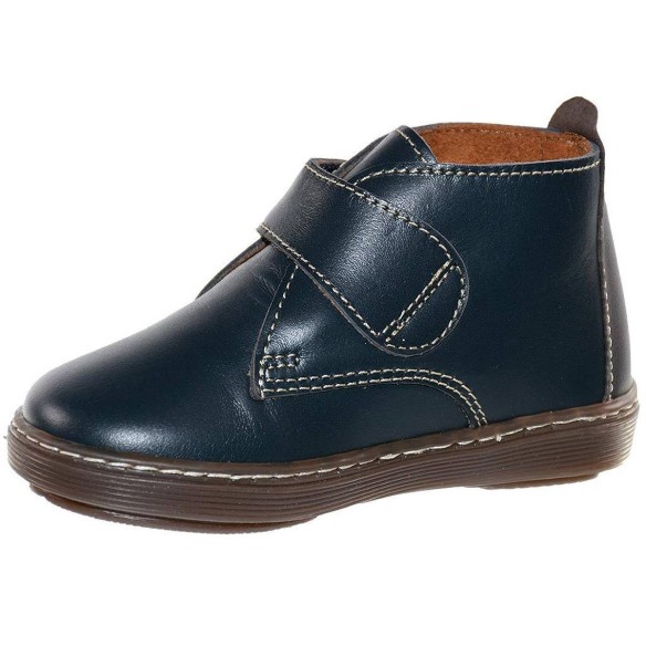 13204 Conguitos Botín Comprar Botín de piel con cierre de velcro y forro en textil. Piso de goma antideslizante y muy flexible