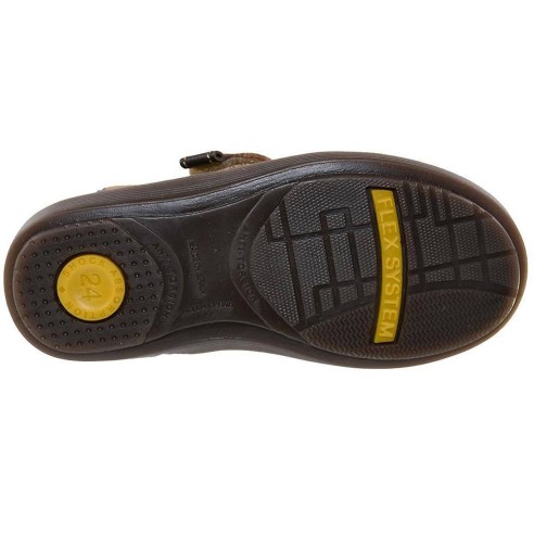 13203 Conguitos Botín Comprar Botín en piel serraje . Cierre en cordones ajustables y forro interior en textil. Piso de goma ant