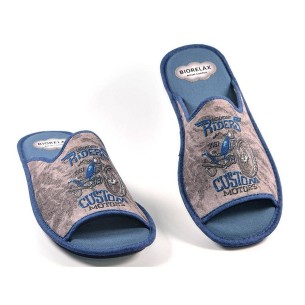 1585 Biorelax Chancla Zapatilla Chancla textil puntera abierta, con esponja técnica y tejidos transpirables de máxima calidad. P 2