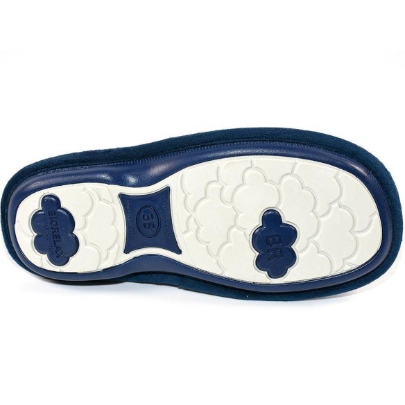 4557 Biorelax Zapatilla Casa Comprar Zapatilla destalonada textil transpirable. Plantilla de látex esponja técnica ergonómica in