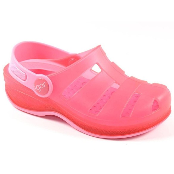 Surfi Igor Zueco Comprar Sandalia tipo Zueco traslúcida, tira en el talón movible. Plantilla antideslizante confort extraíble. P