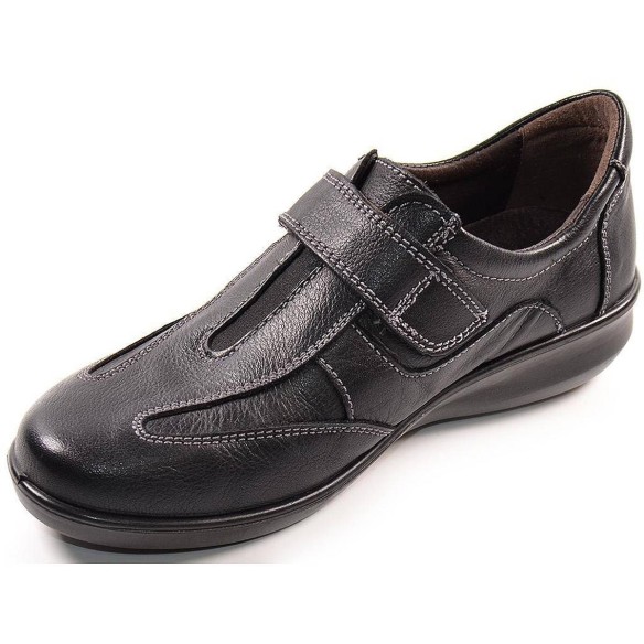 17714 Laura Azaña Zapato Comprar Zapato de piel. Forro y plantilla textil anti bacterias. Elástico en empeine y velcro ajustable