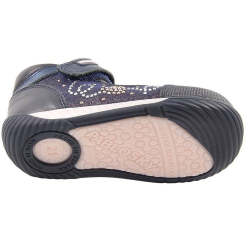 036225 Pablosky Zapato Comprar Zapato de piel y forro inTech muy transpirable. Velcro y puntera reforzada. Antideslizante. Calza