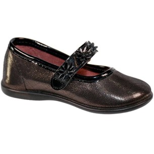 10223 Osito Zapato Mercedes Zapato mercedes en material sintético metalizado. Forrado interior en textil y velcro ajustable. Pis 2