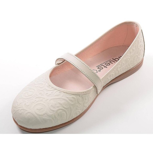 70428 Xiquets Zapato Comprar Zapato de piel con un grabado muy original, cierre en velcro y plantilla en piel acolchada. Piso de