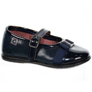 10213 Conguitos Zapato Mercedes Comprar Zapato mercedes en sintético metalizado y charol. Forro en textil y cierre en hebilla aj