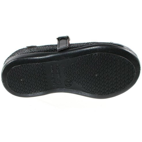 10213 Conguitos Zapato Mercedes Comprar Zapato mercedes en sintético metalizado y charol. Forro en textil y cierre en hebilla aj