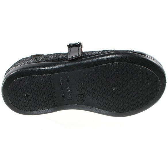 10213 Conguitos Zapato Mercedes Comprar Zapato mercedes en sintético metalizado y charol. Forro en textil y cierre en hebilla aj