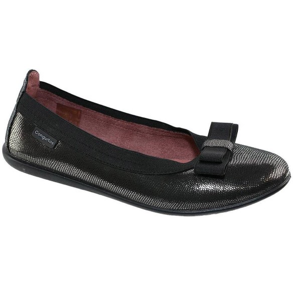 26545 Conguitos Zapato Bailarina Comprar zapato Bailarina sintético metalizado. Forro textil. Piso de goma antideslizante y muy 
