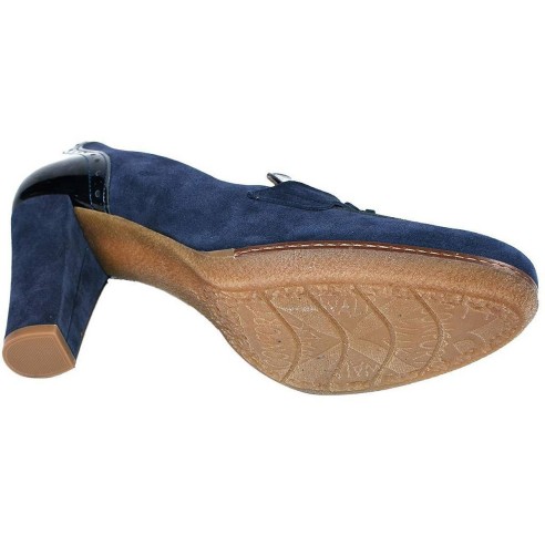 2191 Desireé Zapato Comprar Zapato de piel serraje y piel charol en pala y talón. Forro textil. Plantilla confort. Plataforma an